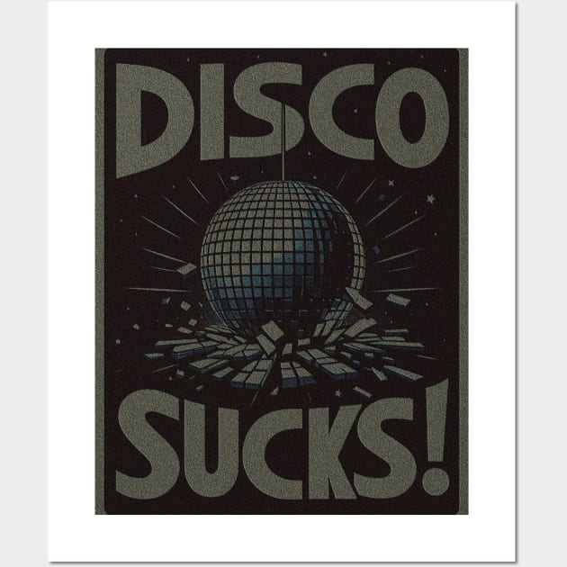 Disco is not for me Wall Art by Iceman_products